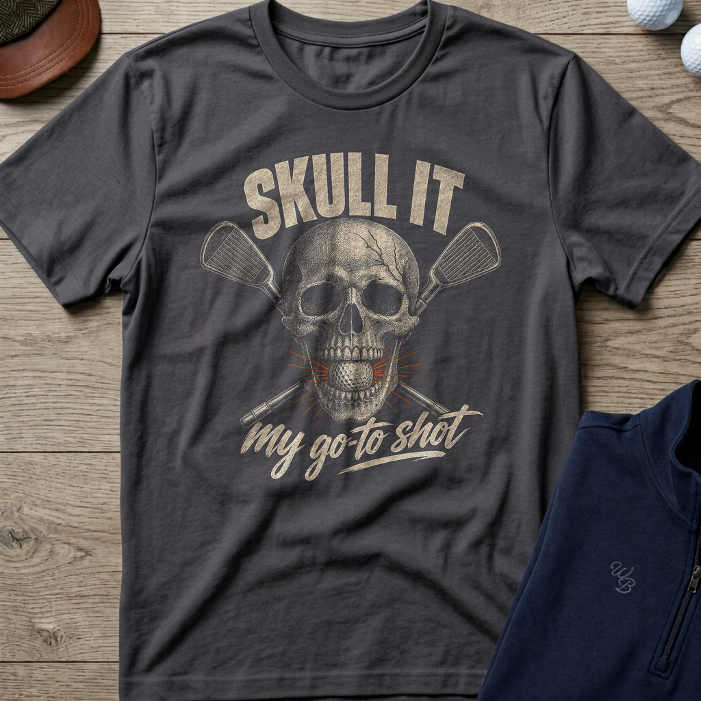 Skull It — Charcoal t-shirt