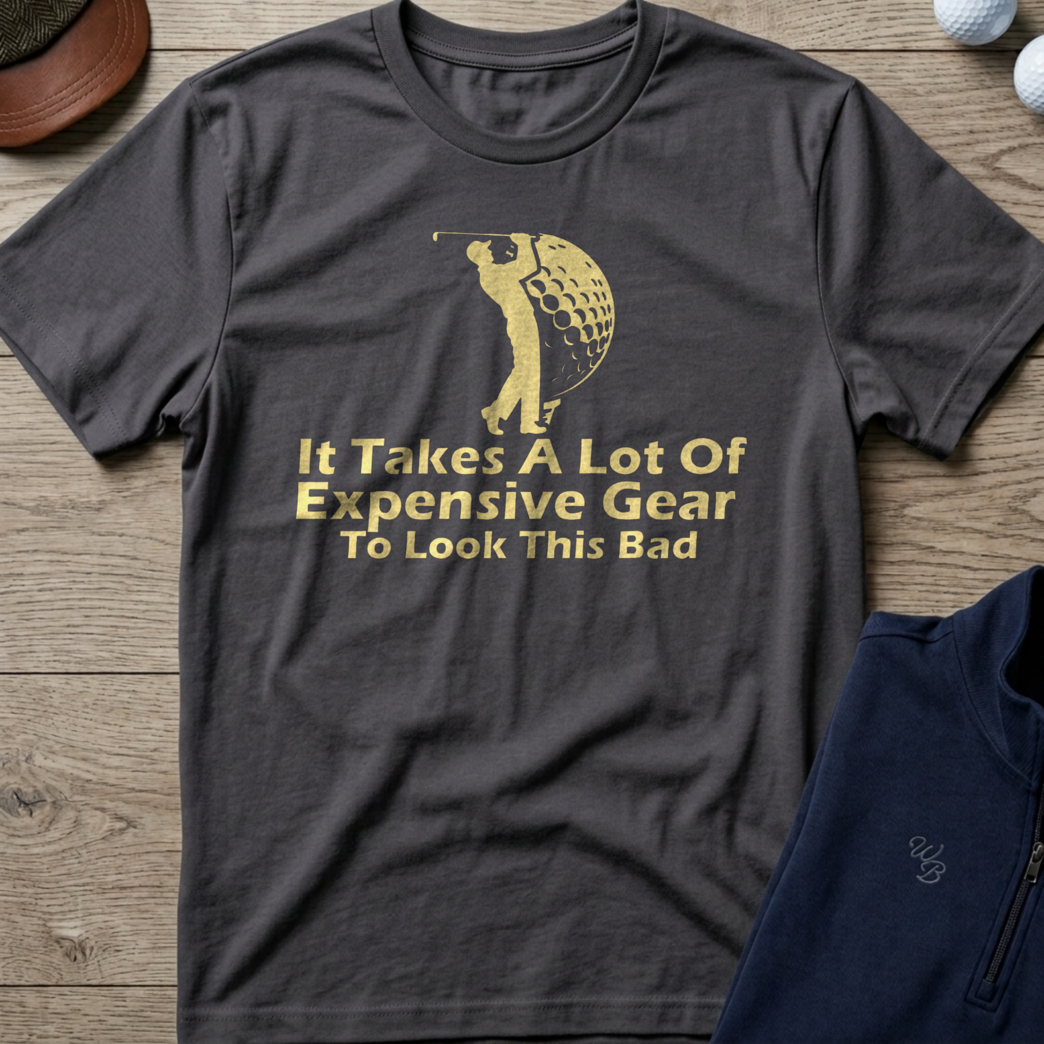 Look This Bad — Charcoal t-shirt