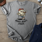 Bogey, Bogey, Stogie Heavyweight Tee — Grey t-shirt