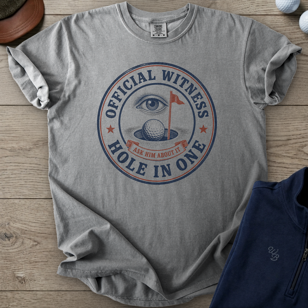 Official Witness Heavyweight Tee — Grey t-shirt
