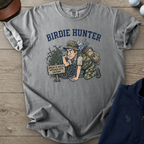 Birdie Hunter Heavyweight Tee — Grey t-shirt