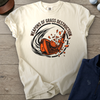 Grass Destruction Heavyweight Tee — Ivory t-shirt