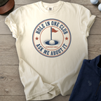 Hole In One Club Heavyweight Tee — Ivory t-shirt