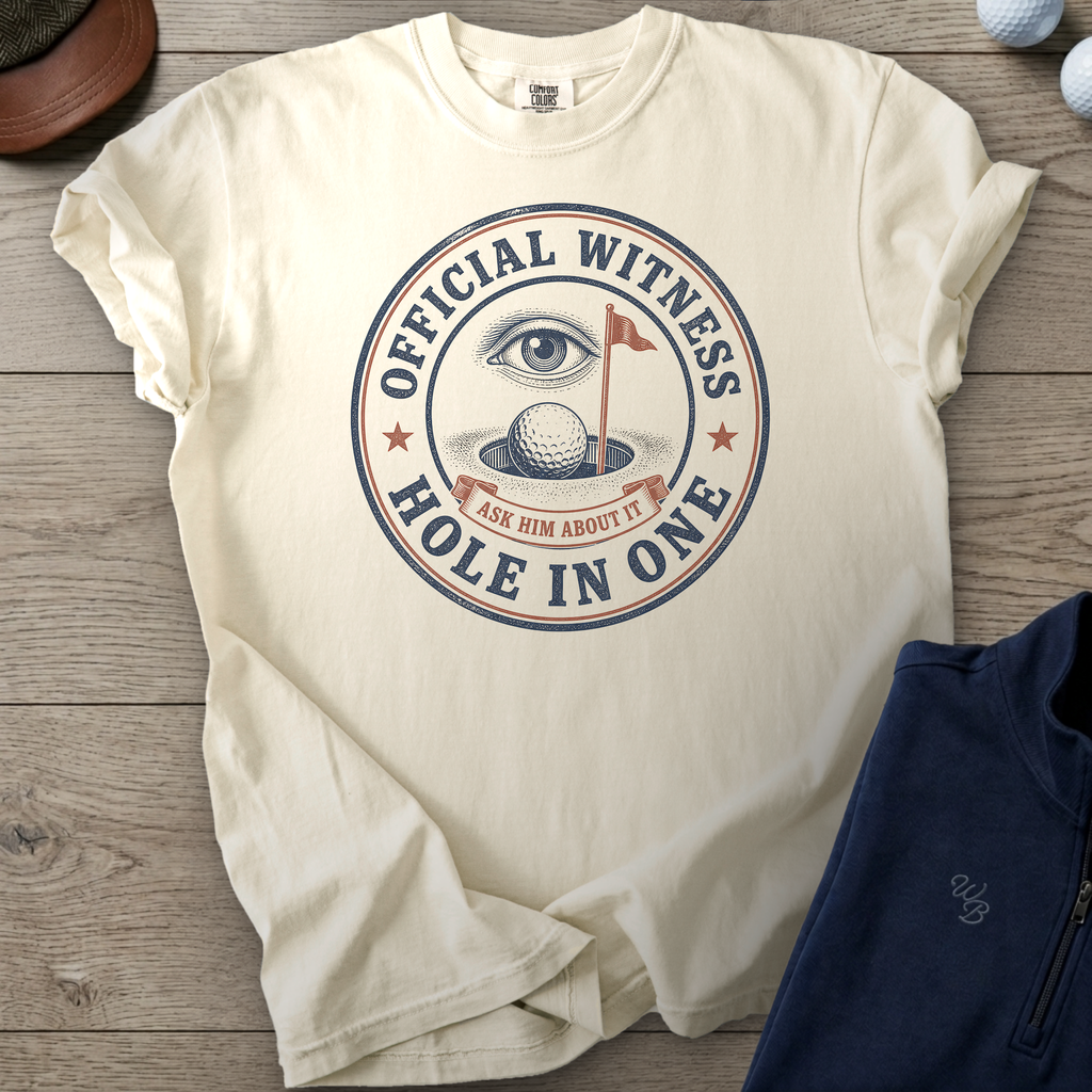 Official Witness Heavyweight Tee — Ivory t-shirt