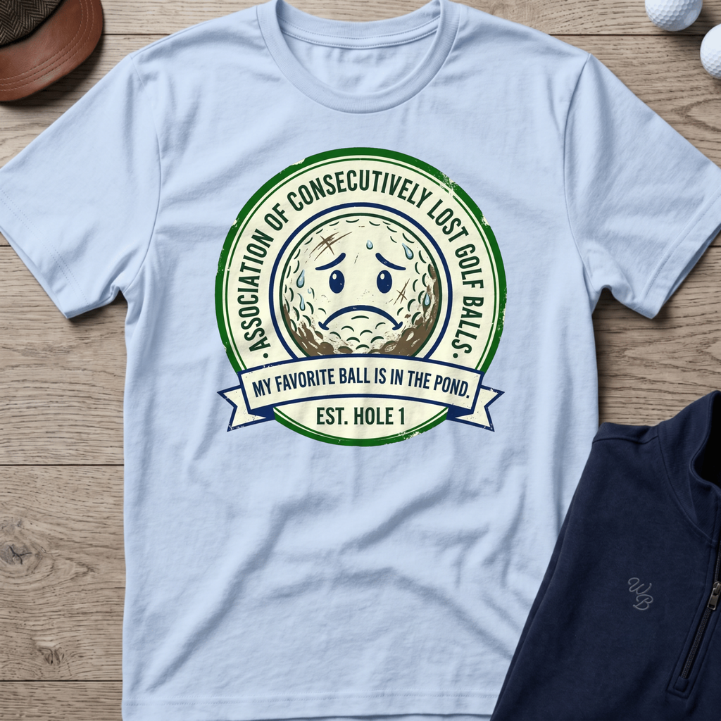 Lost Ball Association — Light Blue t-shirt