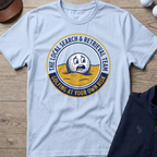 Search & Retrieval Team — Light Blue t-shirt