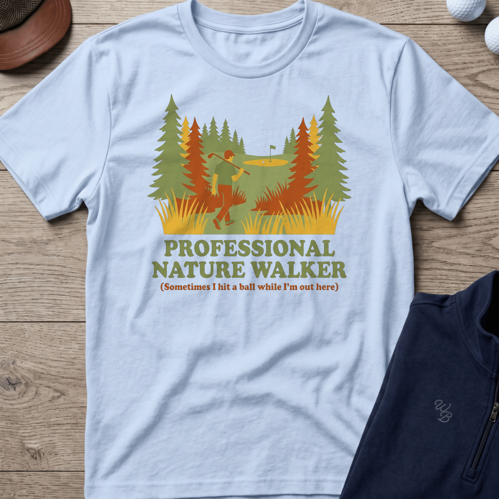 Nature Walker — Light Blue t-shirt