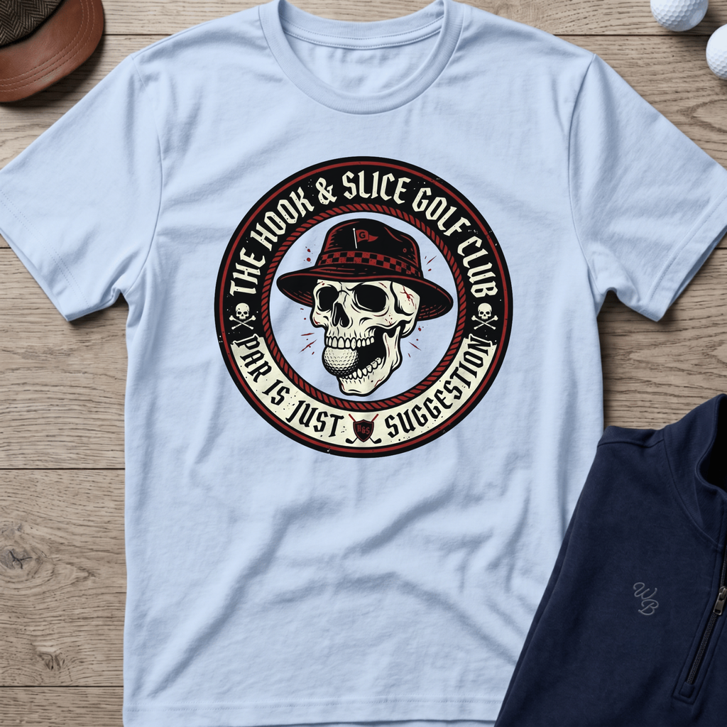 Par Is Just Suggestion — Light Blue t-shirt