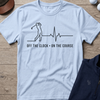 Golf Swing EKG — Light Blue t-shirt