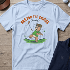 Barely Par — Light Blue t-shirt