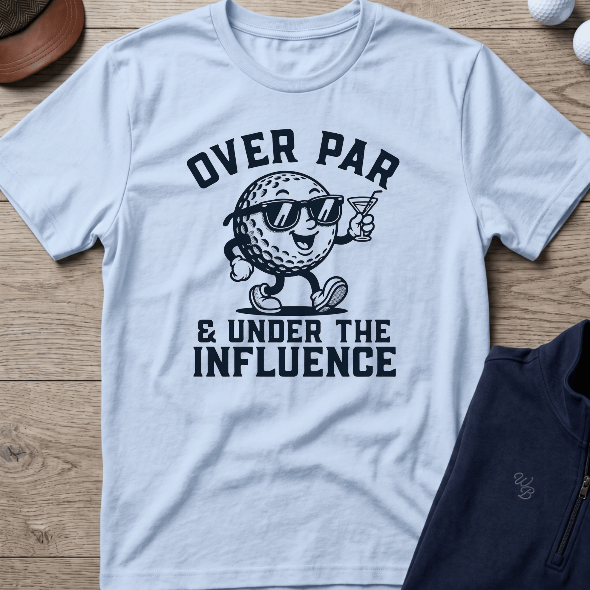 Under The Influence — Light Blue t-shirt