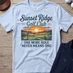 Sunset Ridge — Light Blue t-shirt