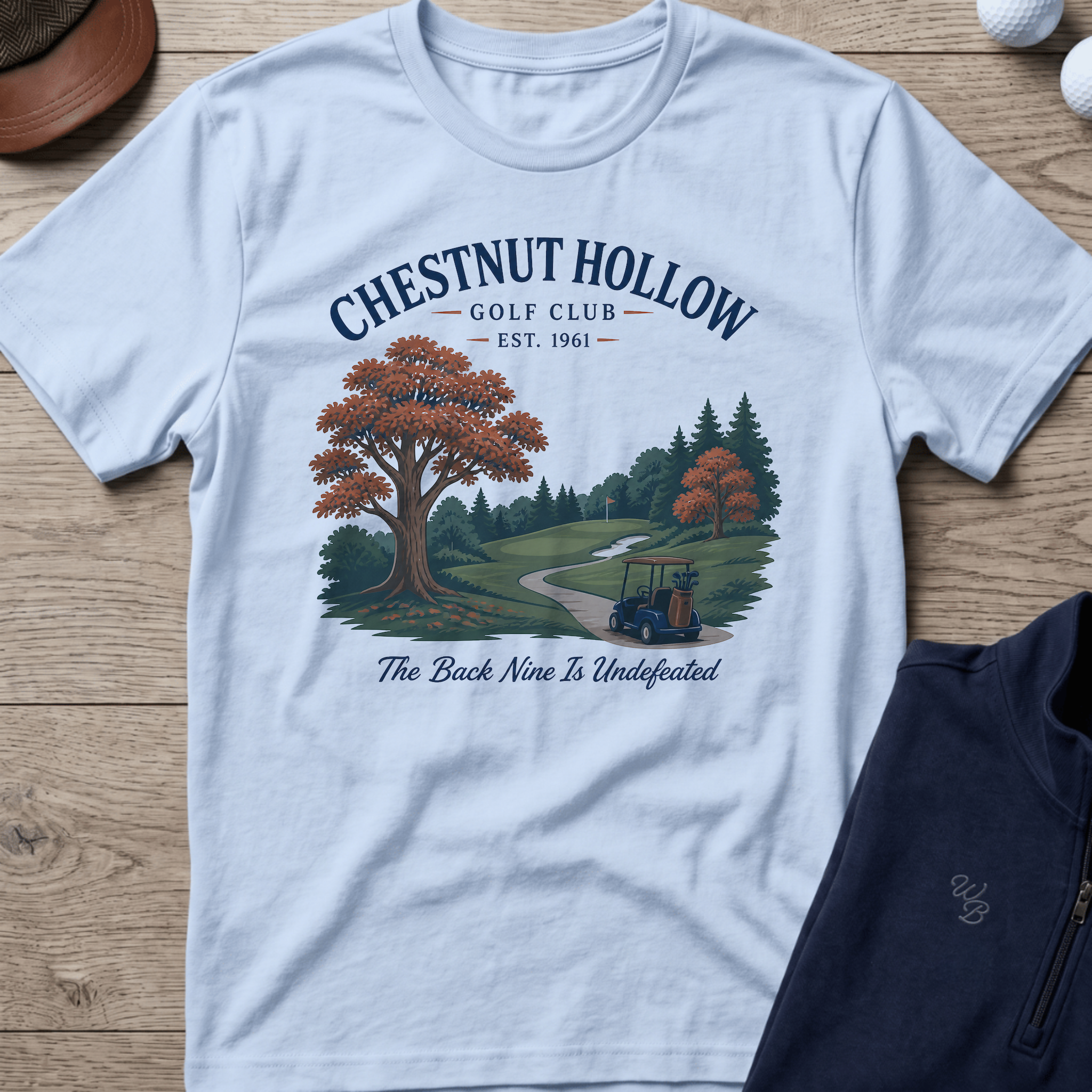 Chestnut Hollow — Light Blue t-shirt