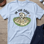 In The Soup — Light Blue t-shirt