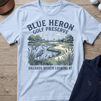 Blue Heron Preserve — Light Blue t-shirt