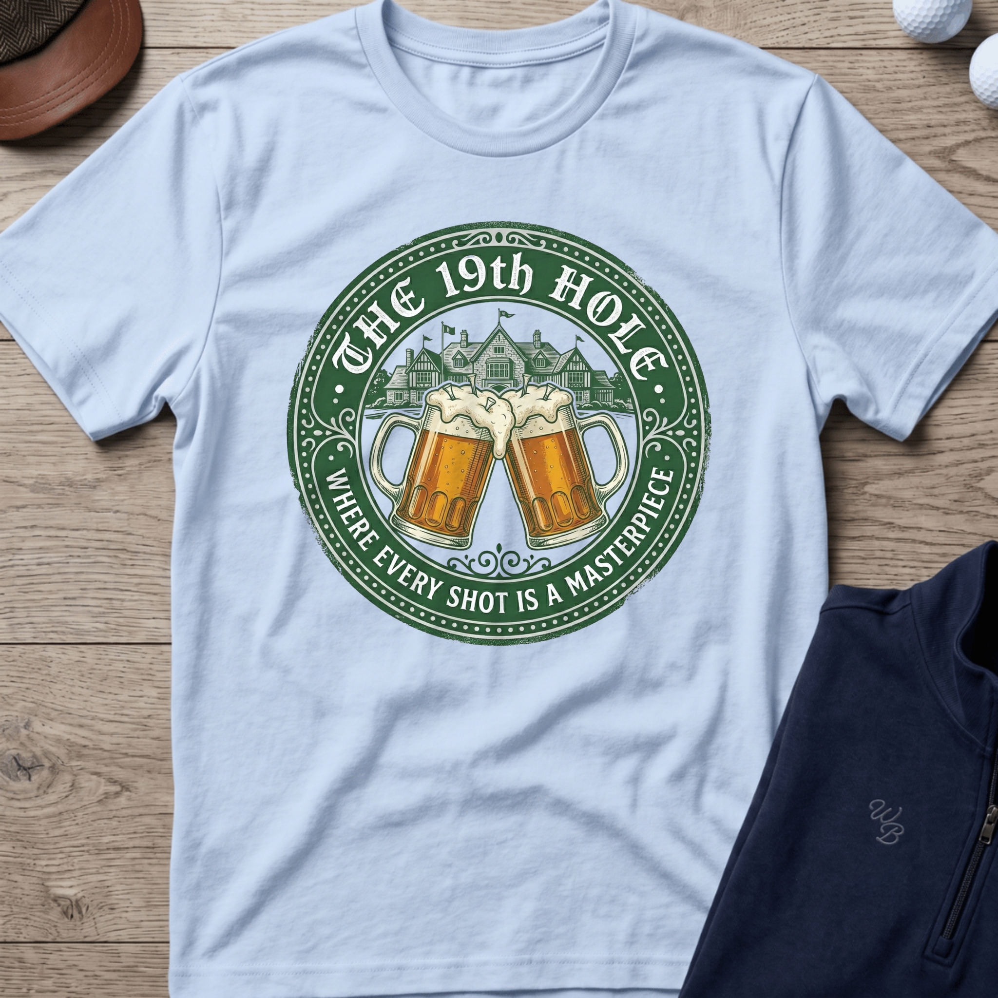 Every Shot Is A Masterpiece — Light Blue t-shirt