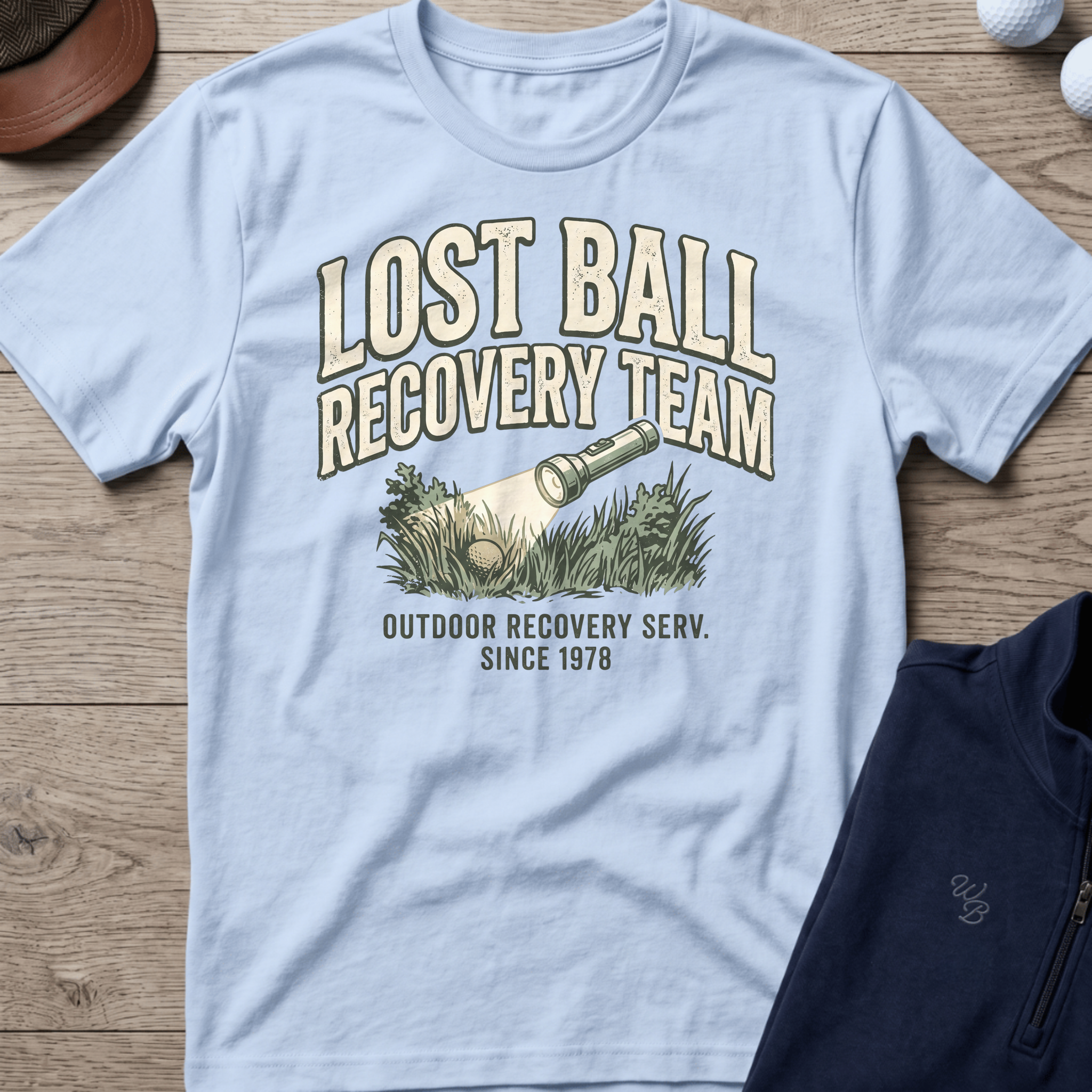 Recovery Team — Light Blue t-shirt