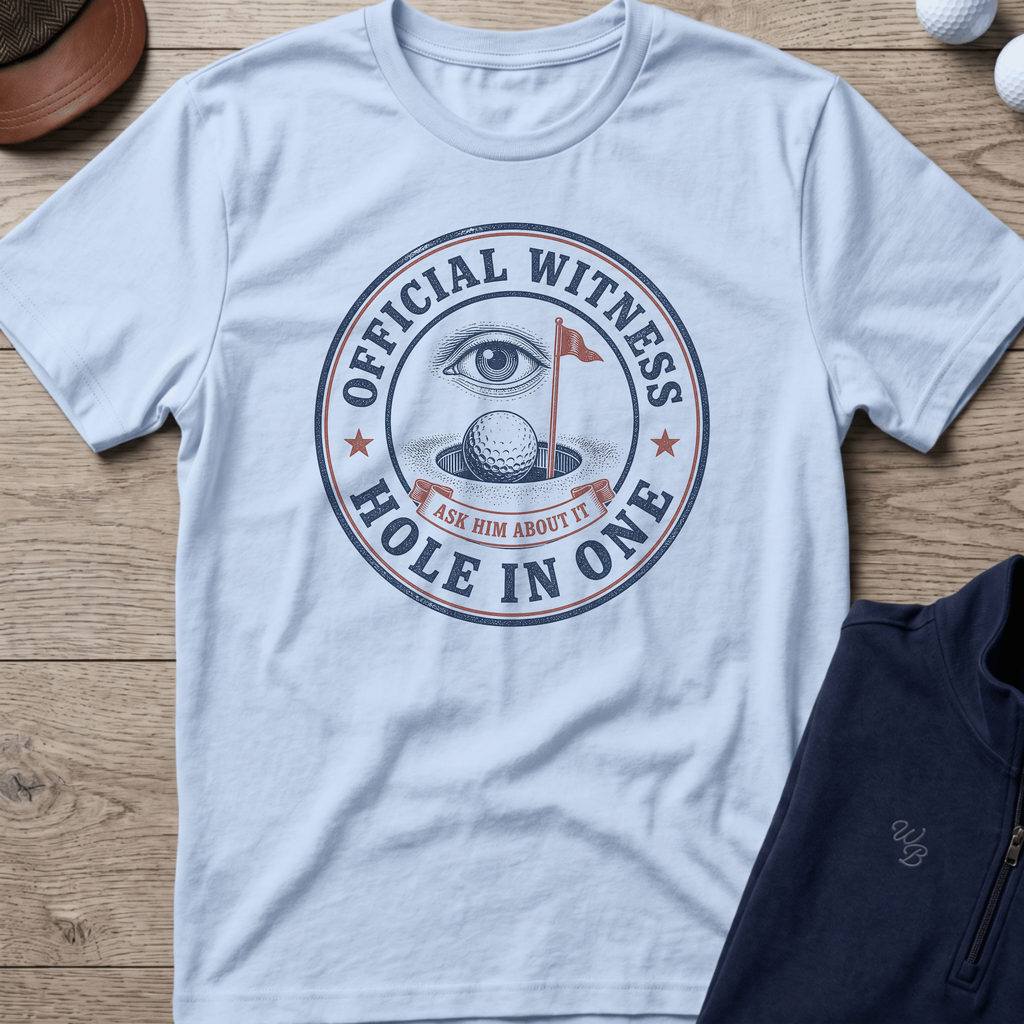 Official Witness — Light Blue t-shirt