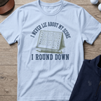 Round Down — Light Blue t-shirt