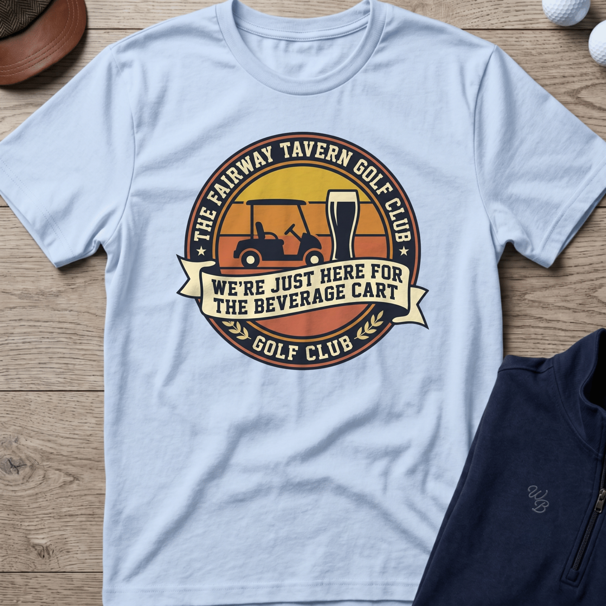 Fairway Tavern — Light Blue t-shirt