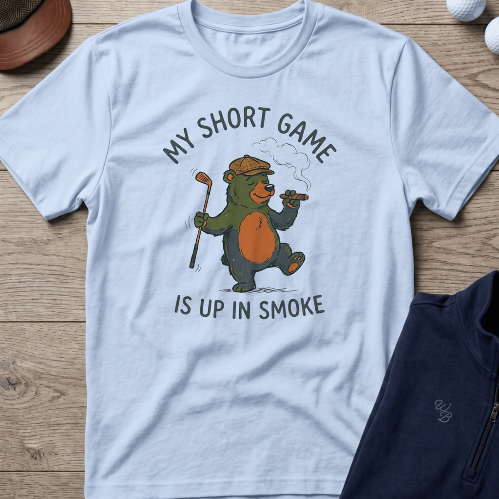Up In Smoke — Light Blue t-shirt