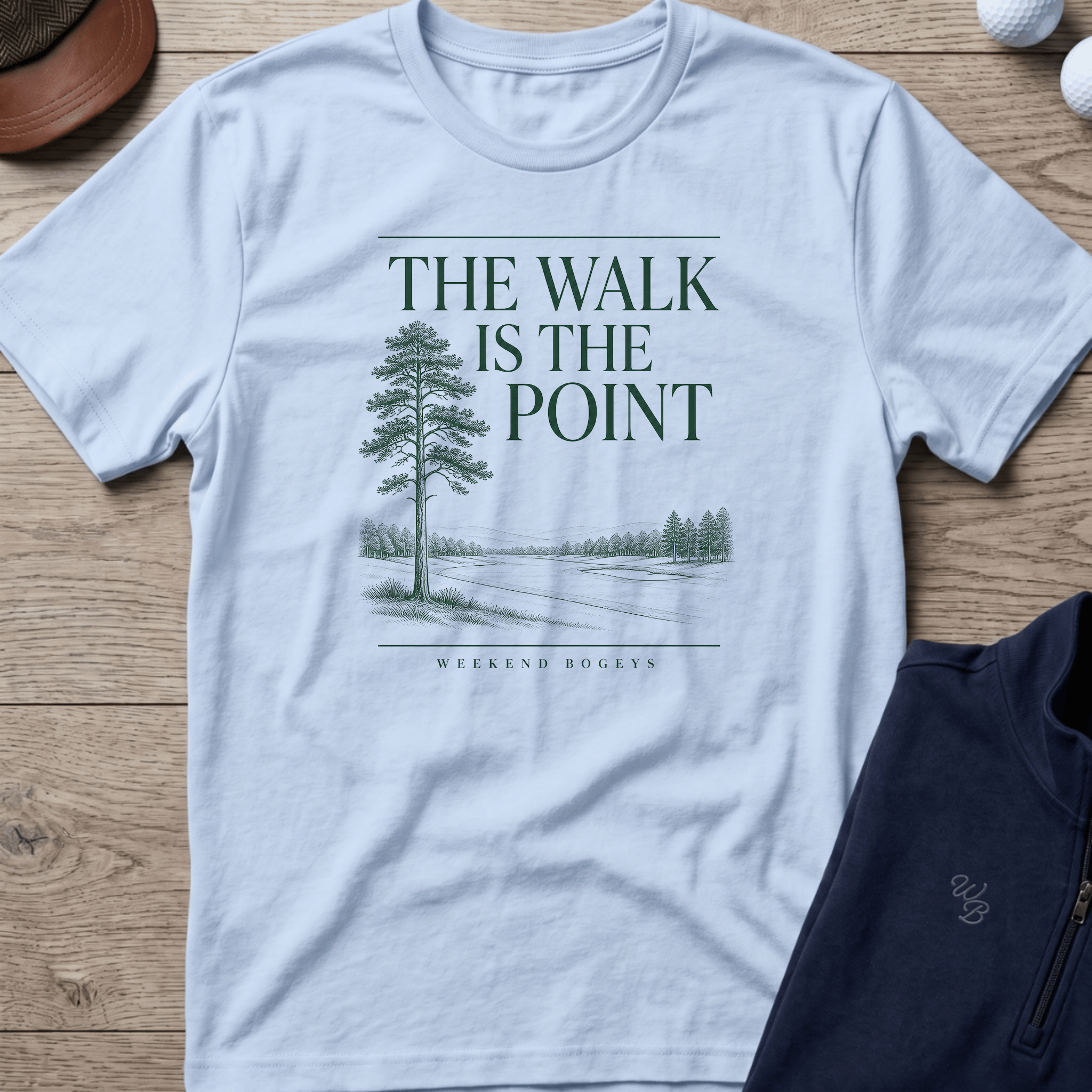 The Walk — Light Blue t-shirt