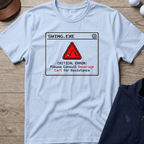 Consult Beverage Cart — Light Blue t-shirt