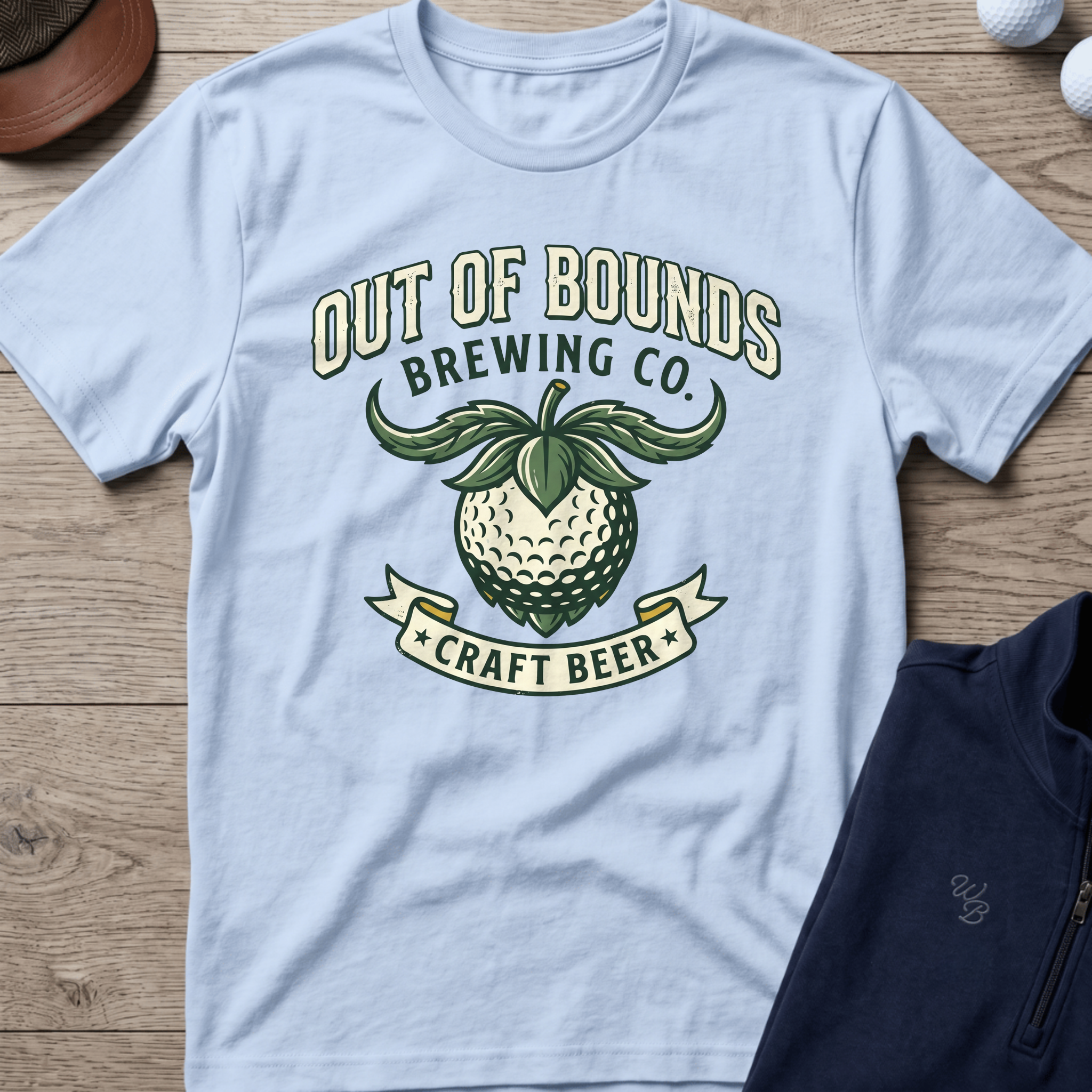 OB Brewing Co. — Light Blue t-shirt
