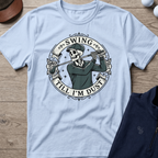 Swing Till I'm Dust — Light Blue t-shirt