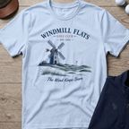 Windmill Flats — Light Blue t-shirt