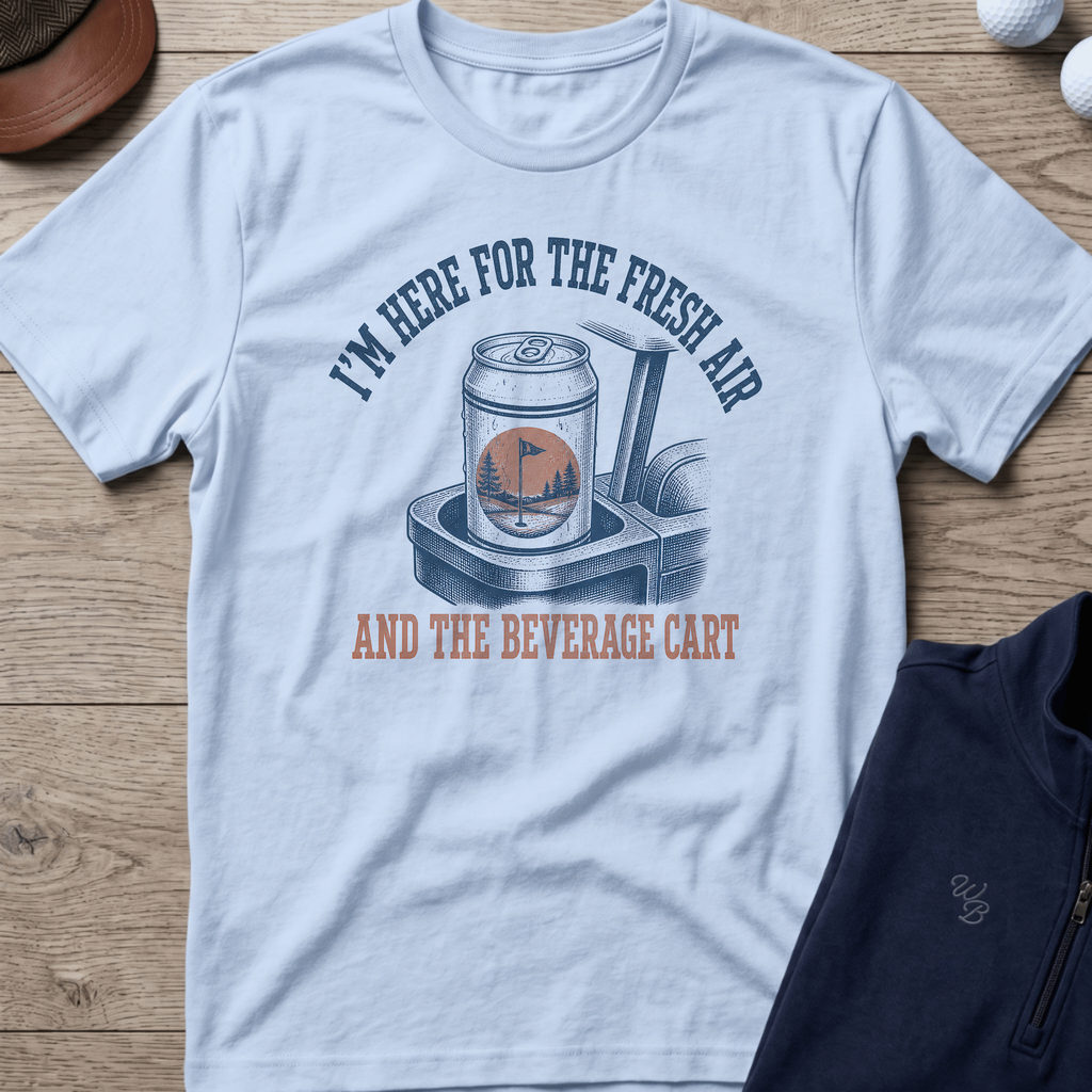 Fresh Air — Light Blue t-shirt