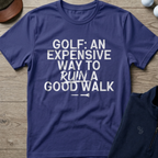 Good Walk Ruined — Metro Blue t-shirt
