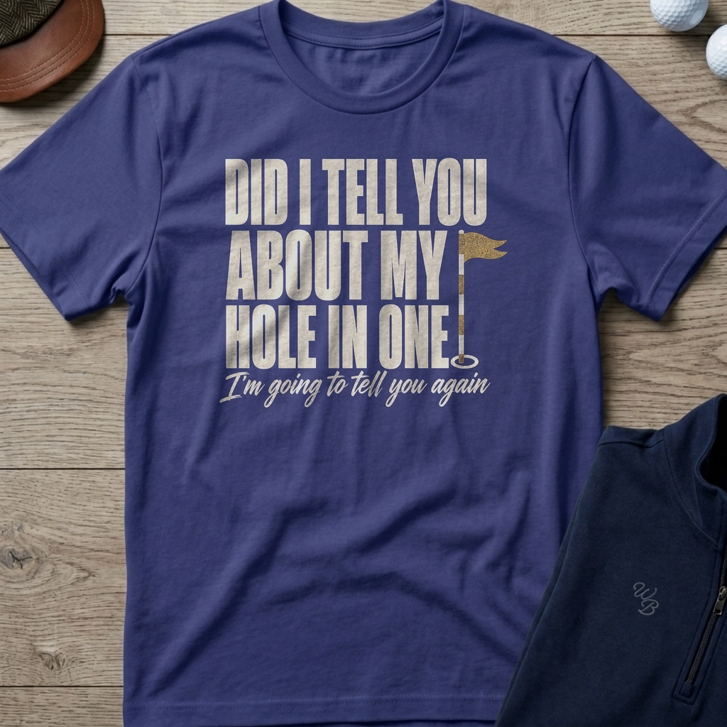 I'm Going To Tell You Again — Metro Blue t-shirt