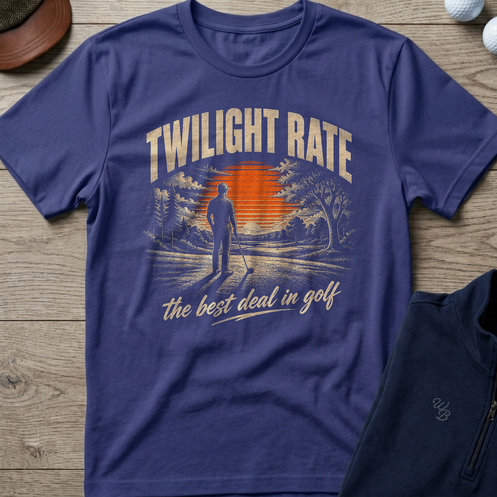 Twilight Rate — Metro Blue t-shirt