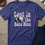 Lost In The Back Nine — Metro Blue t-shirt