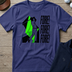 Fore! — Metro Blue t-shirt