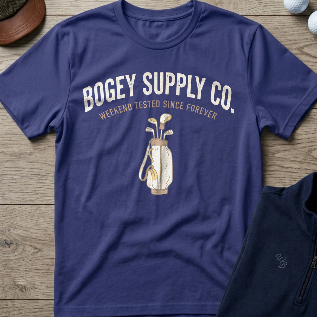 Bogey Supply Co. — Metro Blue t-shirt