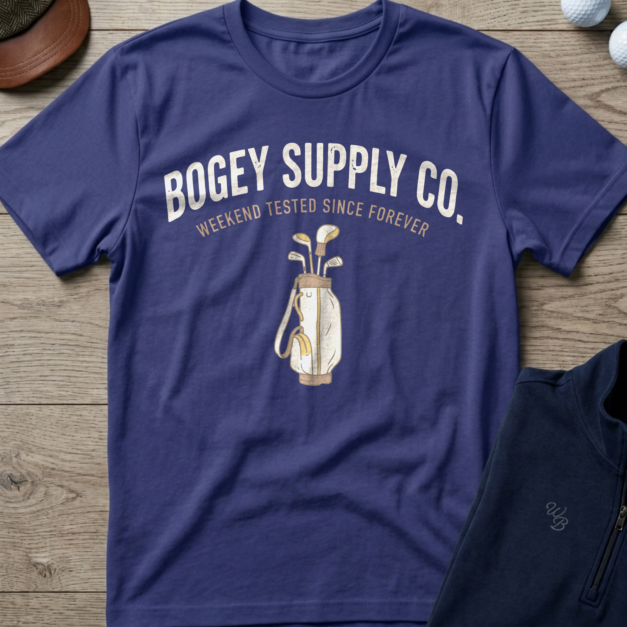 Bogey Supply Co. — Metro Blue t-shirt