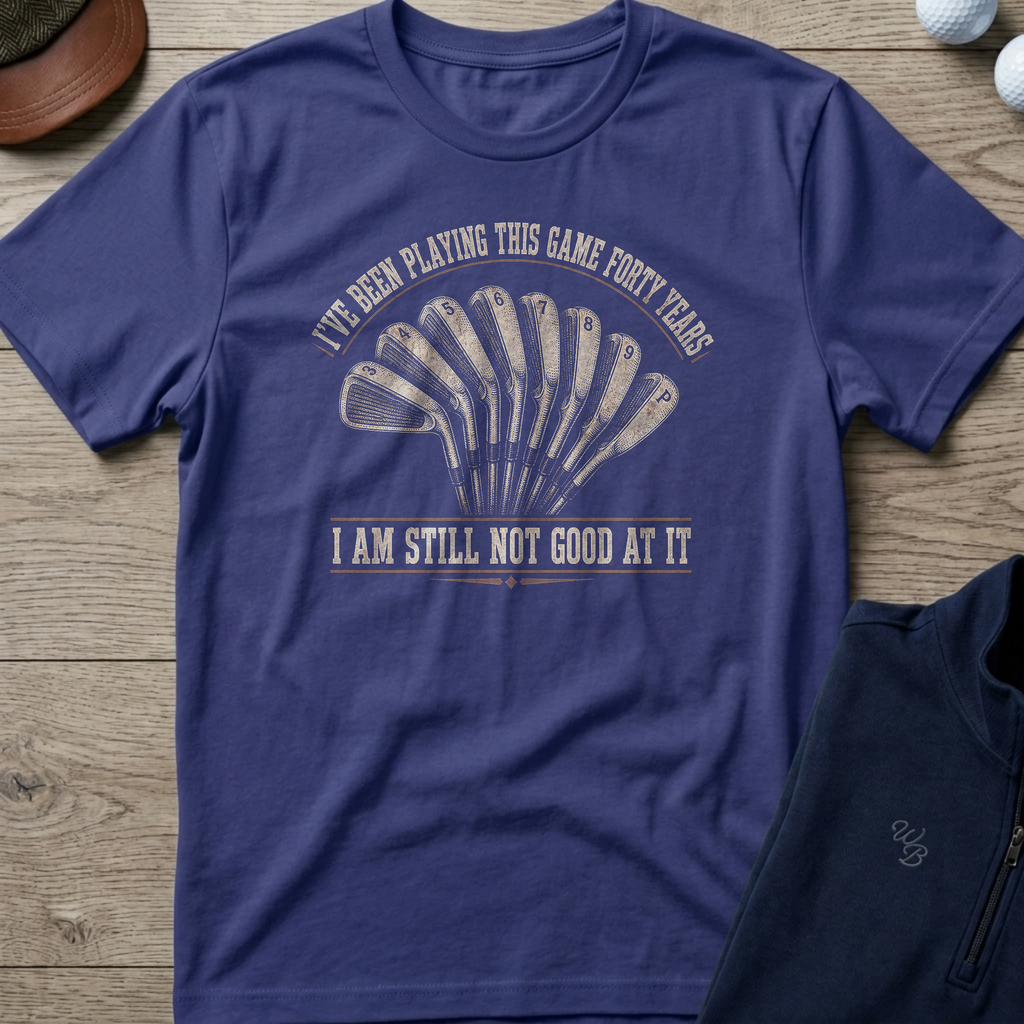 Forty Years — Metro Blue t-shirt