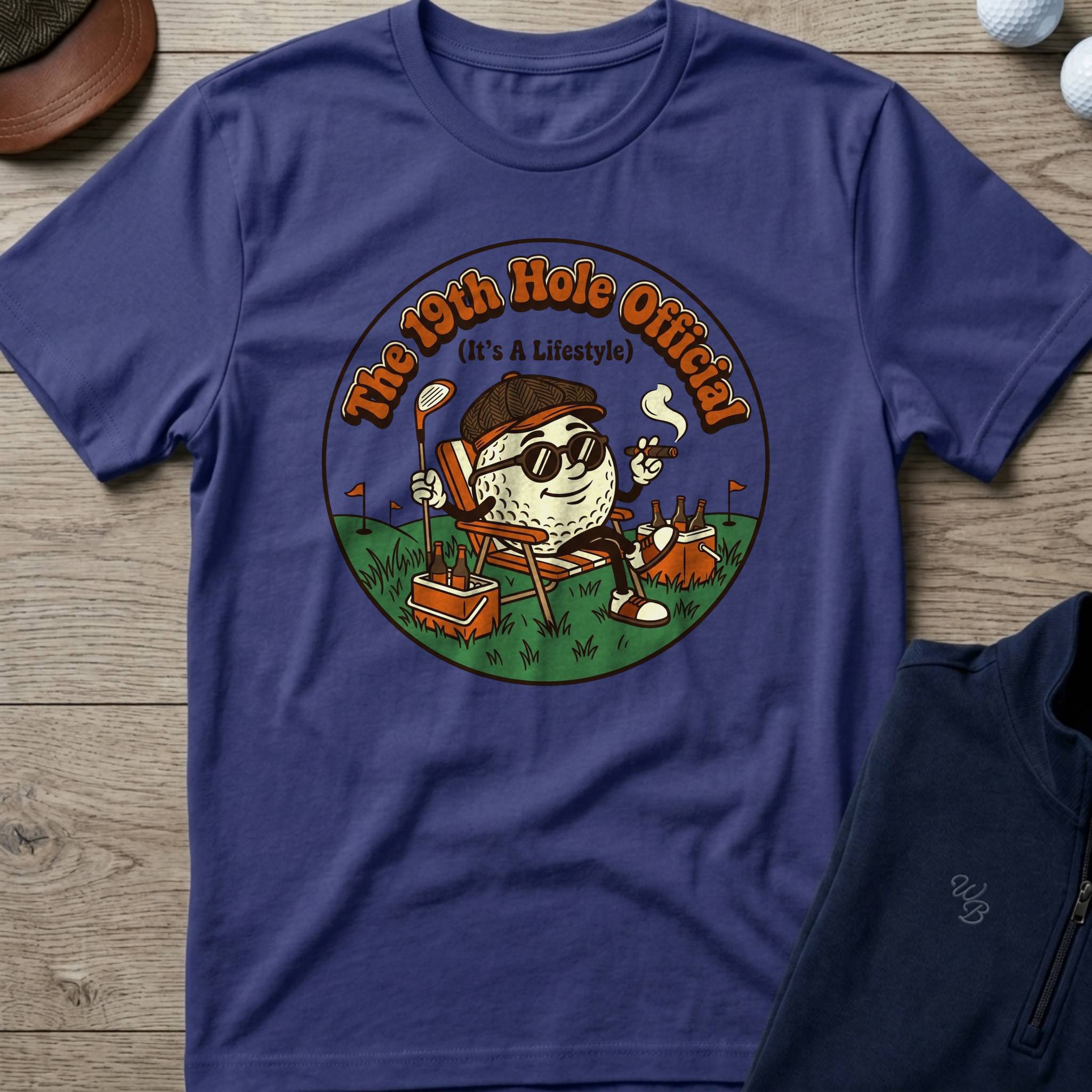 19th Hole Lifestyle — Metro Blue t-shirt