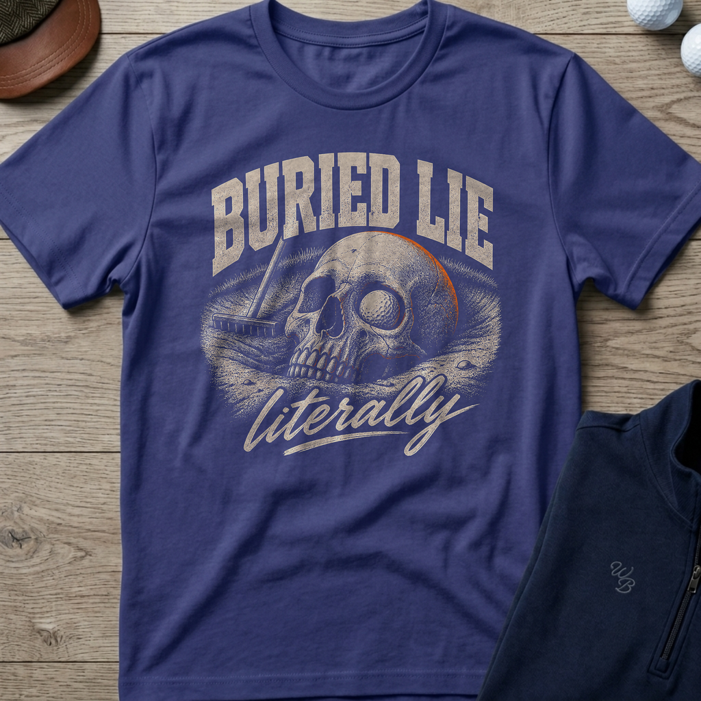 Buried Lie — Metro Blue t-shirt