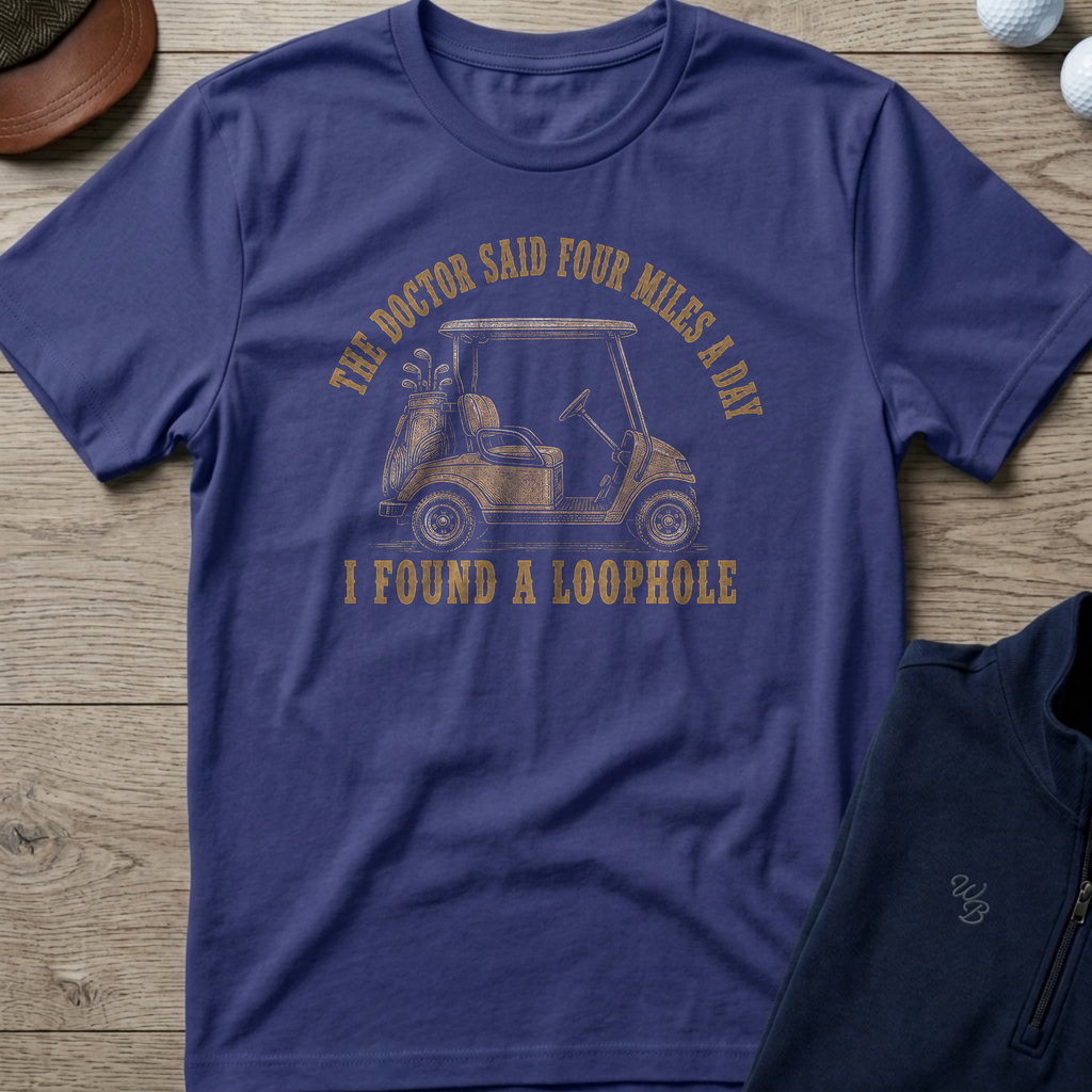 The Loophole — Metro Blue t-shirt
