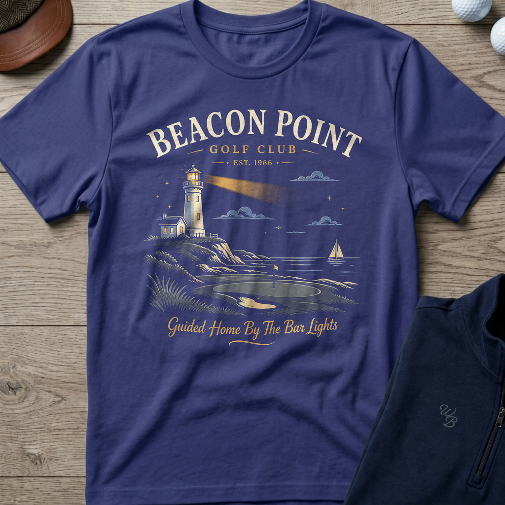 Beacon Point — Metro Blue t-shirt