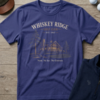 Whiskey Ridge — Metro Blue t-shirt