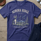 Aurora Ridge — Metro Blue t-shirt