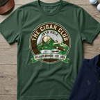 Cigar Club — Military Green t-shirt
