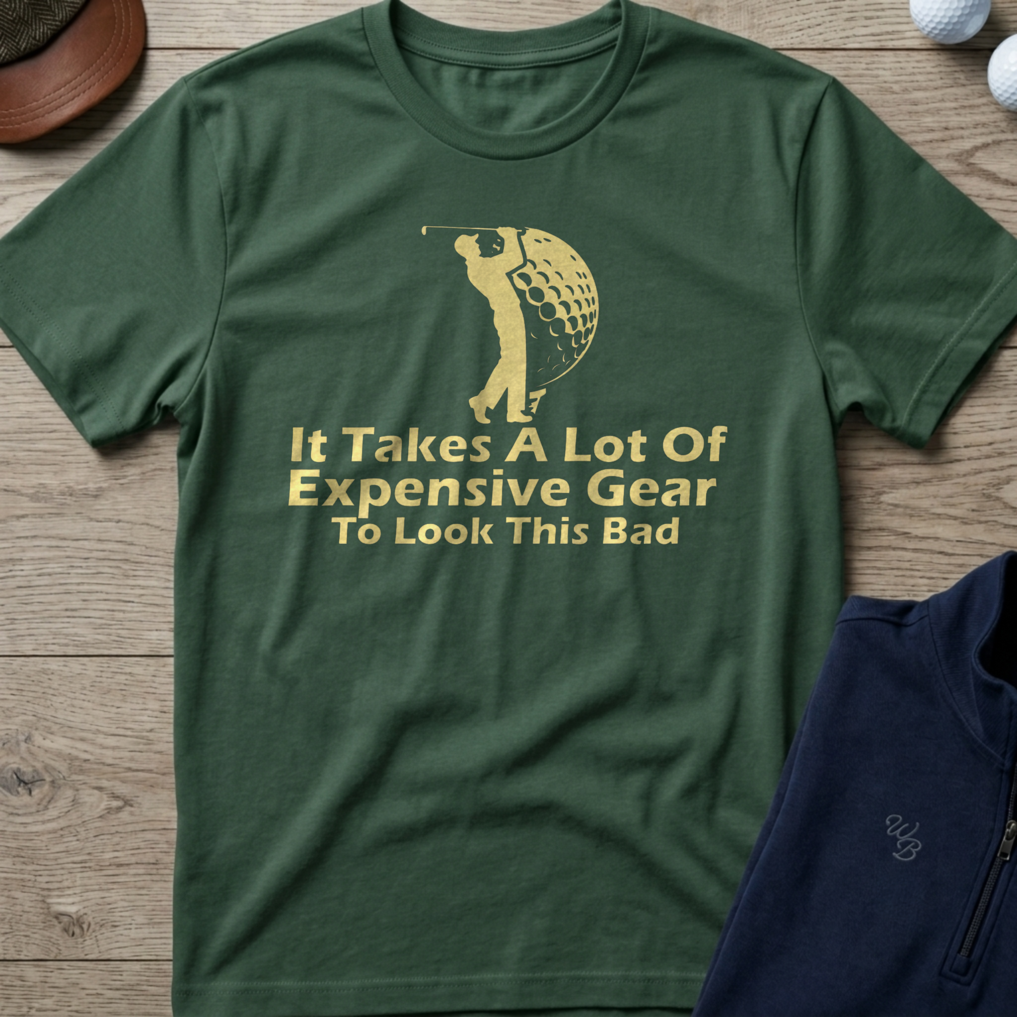 Look This Bad — Military Green t-shirt