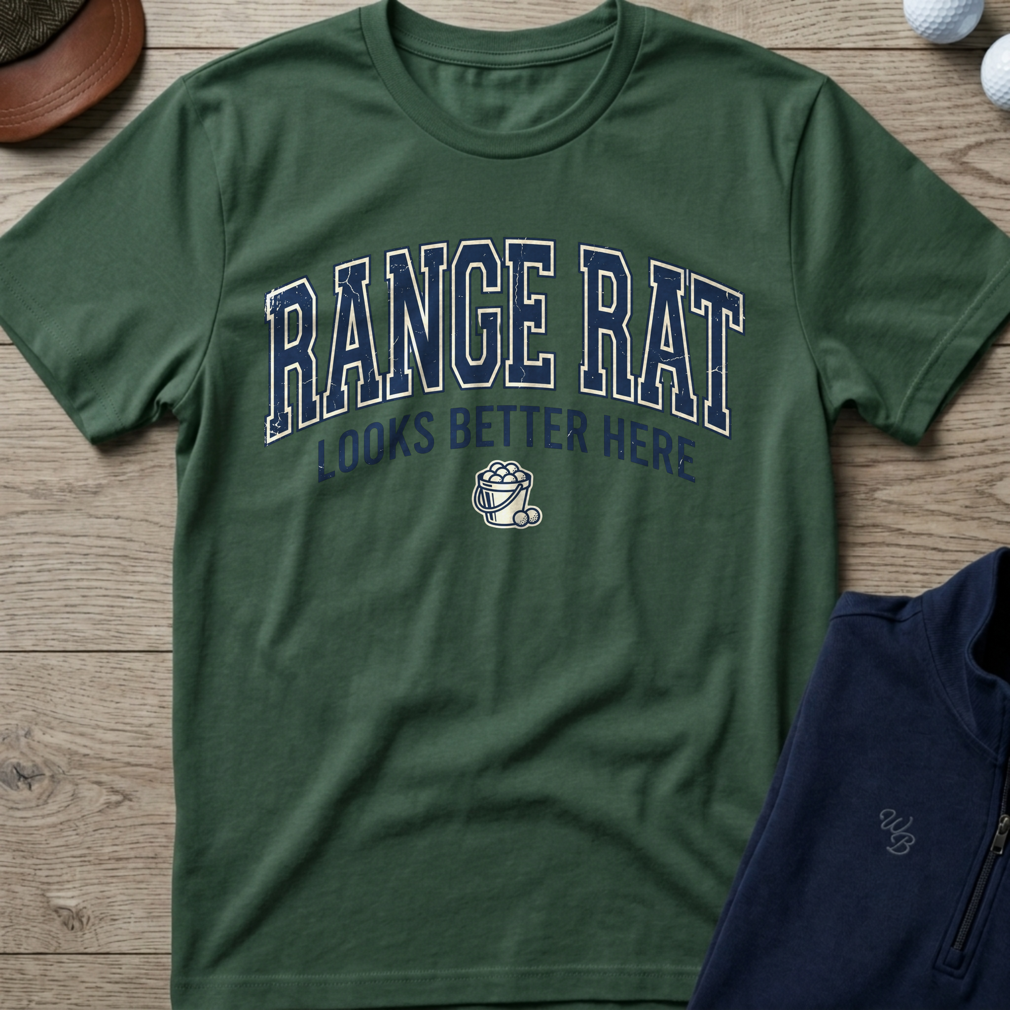 Range Rat — Military Green t-shirt