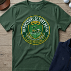 Dept. Of Lost Balls — Military Green t-shirt