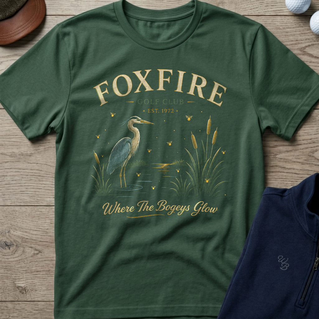 Foxfire — Military Green t-shirt